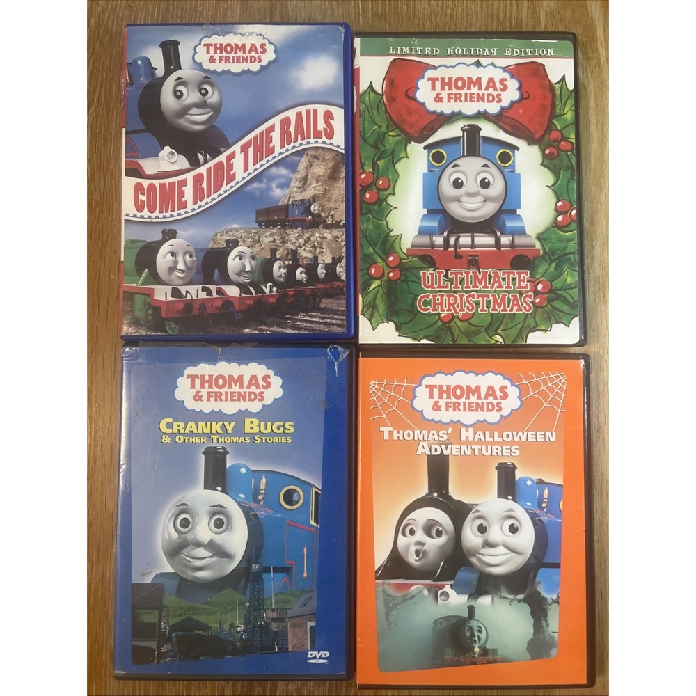Thomas‎ The Train Engine Kids Family (DVD's) Movie Thomas And Friends Lot of 4